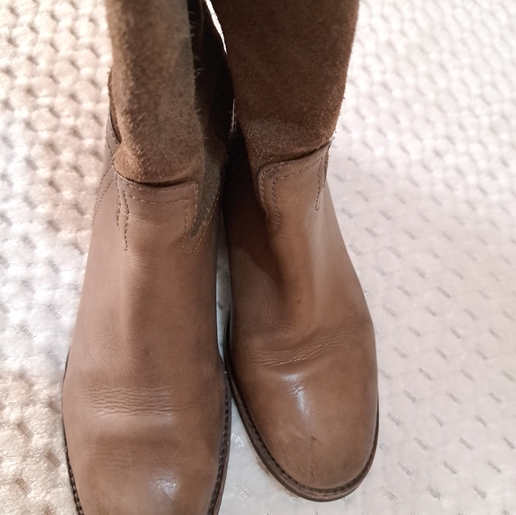 Tory Burch  Simone  over the knee  boots  Leather color brown Women Size 5.5 - Picture 6 of 10